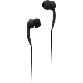 Lenovo 100 in-Ear Headphone, Wired, Microphone, Noise Isolating, 3 Ear Cup Sizes, Windows, Mac, Android, GXD0S50936, Black
