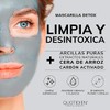 Mascarilla Facial Detox de Carbón Activado - Limpieza Profunda -