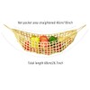 AIMALL Home Kitchen Cotton Fruit Hanging Basket, Simple Style Vegetable