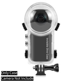 Protect Dive Case for Insta360 X4 Sport Camera Underwater Camera Waterproof Case MODJUEGO Panoramic Camera Sealed Diving Case Waterproof Up to 50m