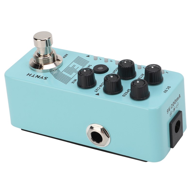 Synth Effect Guitar Electronic Polyphonic Synth Voice Effects Pedal with