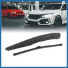 A ABSOPRO Rear Windshield Wiper Blade Arm Set Replacement for