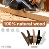 FCOWK Wood Wall Hooks 4 Pack Coat Hooks Wall Mount