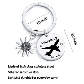 NOTHERS RSZOTW Wheels Criminal Minds Keychain - Crime Dramas Lover Jewelry - TV Show Fan Gift for Daughter