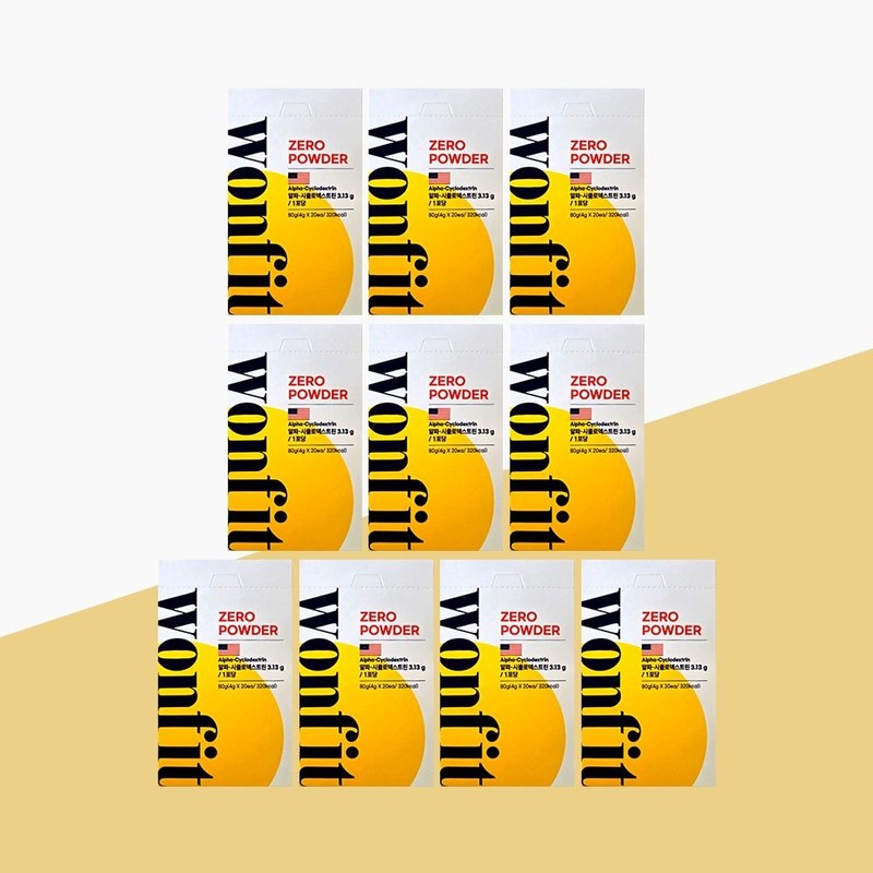 HL Science 알파CD 원핏 제로파우더 4g x 20포 x 10박스