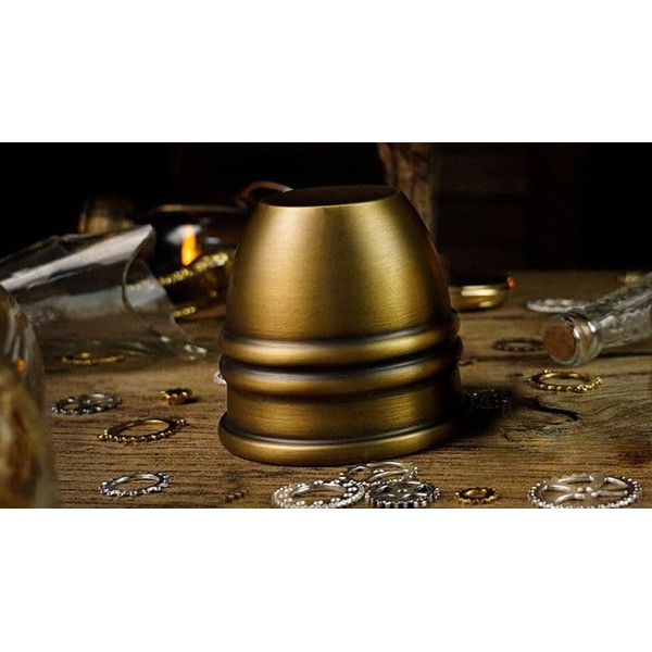 Artistic Chop Cup and Balls (Brass) by TCC, Magic Trick,