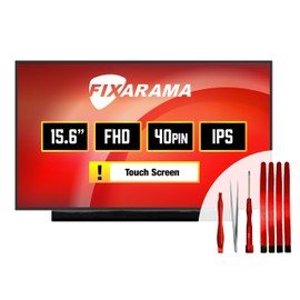 FIXARAMA Screen Replacement for Lenovo FRU 5D10W46422 PN SD10W73240 Grade A+ (40pin Touch) Matte FHD 1080p IPS 15.6" LED LCD Display with Tools Tape