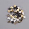 Vctitil 192 Set 6mm Sew-on Snap Buttons Mini Round Button