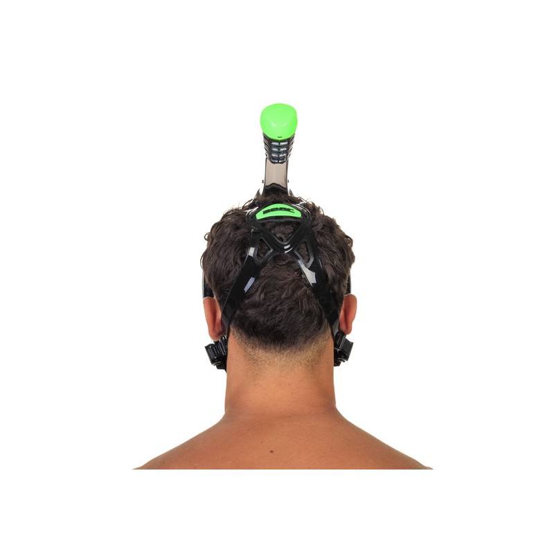 Seac Libera Full Face Snorkeling Mask with Quick Release Buckles,