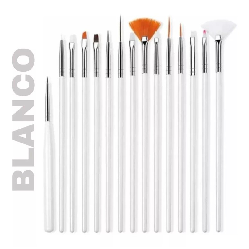 Veraly Set Pinceles Para Mano Alzada Decoracion De Uñas Pincel