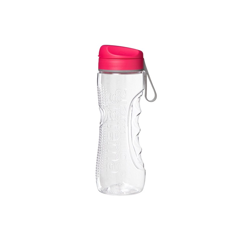 Sistema Hydrate Tritan Active Bottle-800 ml, Pink, 8.1 x 7.1