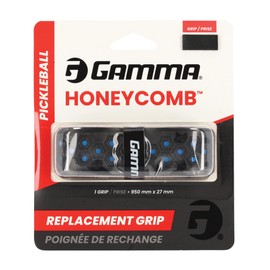 Gamma Honeycomb Cushion Grip for Pickleball Paddles, Moisture-Wicking Pickleball Replacement Grip, Premium Pickleball Equipment for Practice and Games