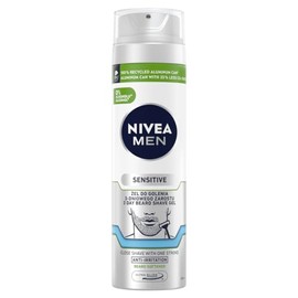 NIVEA MEN Sensitive Shaving Gel 3-Day Barpart for Men 200 ml