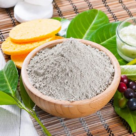 Paris Fragrances Gray Brazilian Clay Powder - 8 Oz | 240g - Cosmetic Clay for Facial Masks, Creams, Soft Peels and Scrubs, and Soap Making