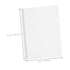 Operitacx 1set Folder Presentation Binder Report Covers with Sliding Bar