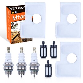 Mtanlo For Stihl MS170 MS180 017 018 MS180C Chainsaw, Air Filter, Spark Plug, Fuel Filter