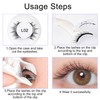 SHUBEIEUMI Magnetic Lashes Natural Magnetic Lashes with Applicator Reusable Magnetic