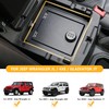RERPRO Center Console Lock Safe Box Armrest Storage Compatible with