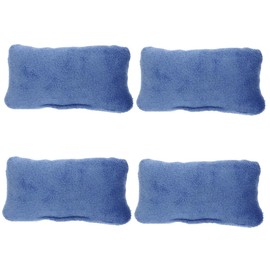 Healvian 4pcs Finger Separator Pad for Elderly Care Soft Washable Cushion for Finger Splitting Breathable and Moisture-absorbing Design Helps Prevent Deformation and Bedsores for Home Use