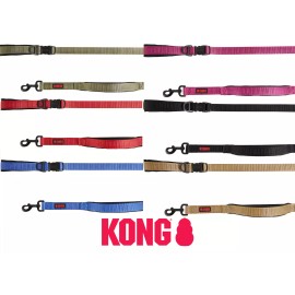 KONG Hands Free Dog Leash Padded Durable Traffic Handle 6 Ft. Long 1" Wide NEW! - Pink