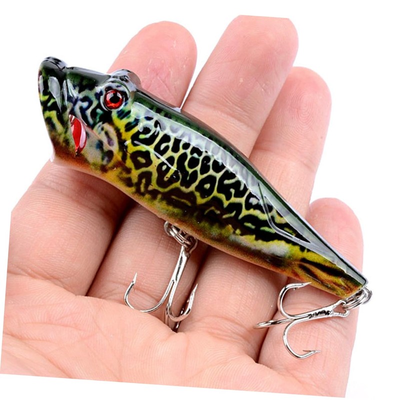 Mipcase 4PCS Lures Floating Artificial Baits for Freshwater and Saltwater