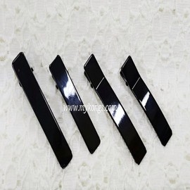 Black hair clip / Making hair clips / Toddler hair clips / Hair clips / 검정 집게머리핀/머리핀 만들기/유아 머리핀/집게핀