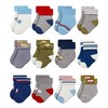 RATIVE Infant Baby Socks 6-12 Months Thick Terry Turn Cuff