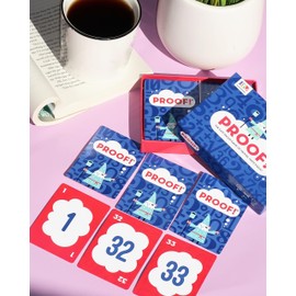 Proof! Math Game - Fast Paced Mental Math Magic - Teachers' Choice Award Winning Educational Game, Ages 9+