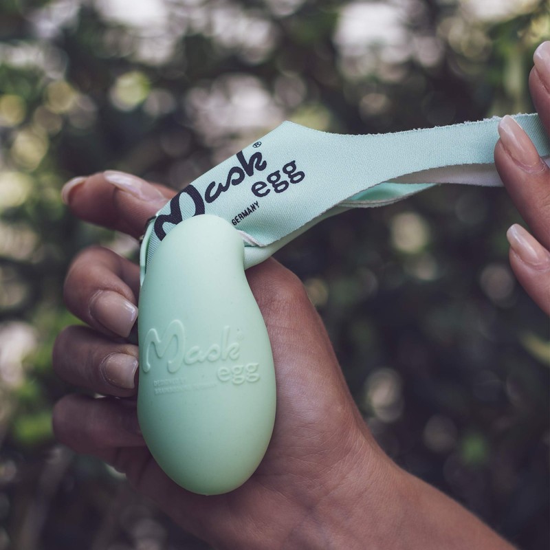 MaskEgg With storage egg and key ring, MaskEgg puts an