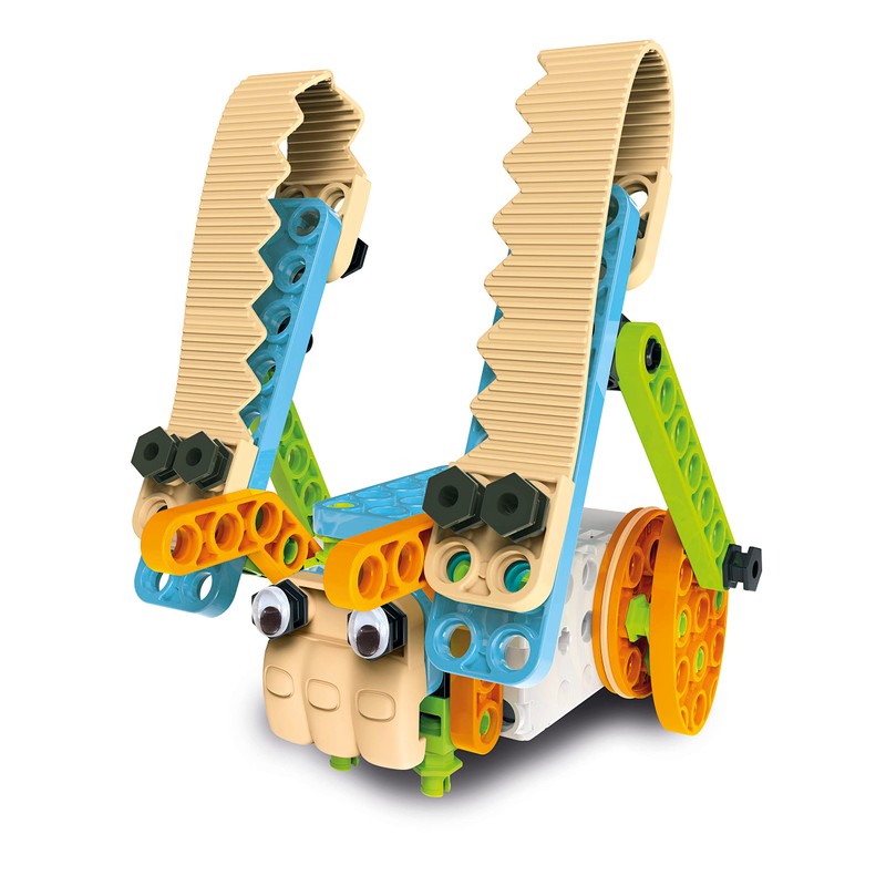 Clementoni Mechanics Junior Science Fun Educational Blocks, Multi-Colour, Age 6+