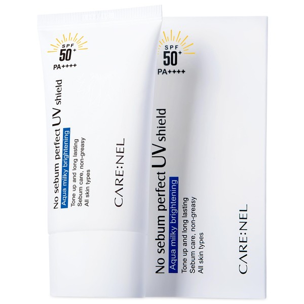 Sun Cream Spf 50 - No-Sebum Sunscreen Sun Blocker lotion - Skin Care Sun Block for Face Korean for Women, Men, Kids and Baby - for Sensitive Skin oily skin anti aging