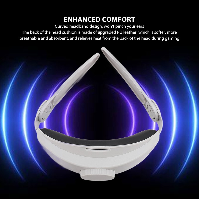 Adjustable Head Strap Lightweight Comfortable VR Headset Strap Replacement for