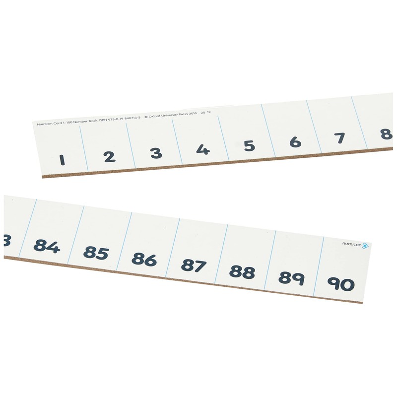 Numicon: Card 1-100 Number Track