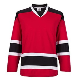 EALER H900 Series Ice Hockey League Team Color Blank Practice Jersey & Thick, Breathable and Quick-Dry High Strength Fabric&Unisex Junior to Senior