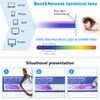 REAVEE 3 Pack Oprah Style Reading Glasses Blue Light Blocking