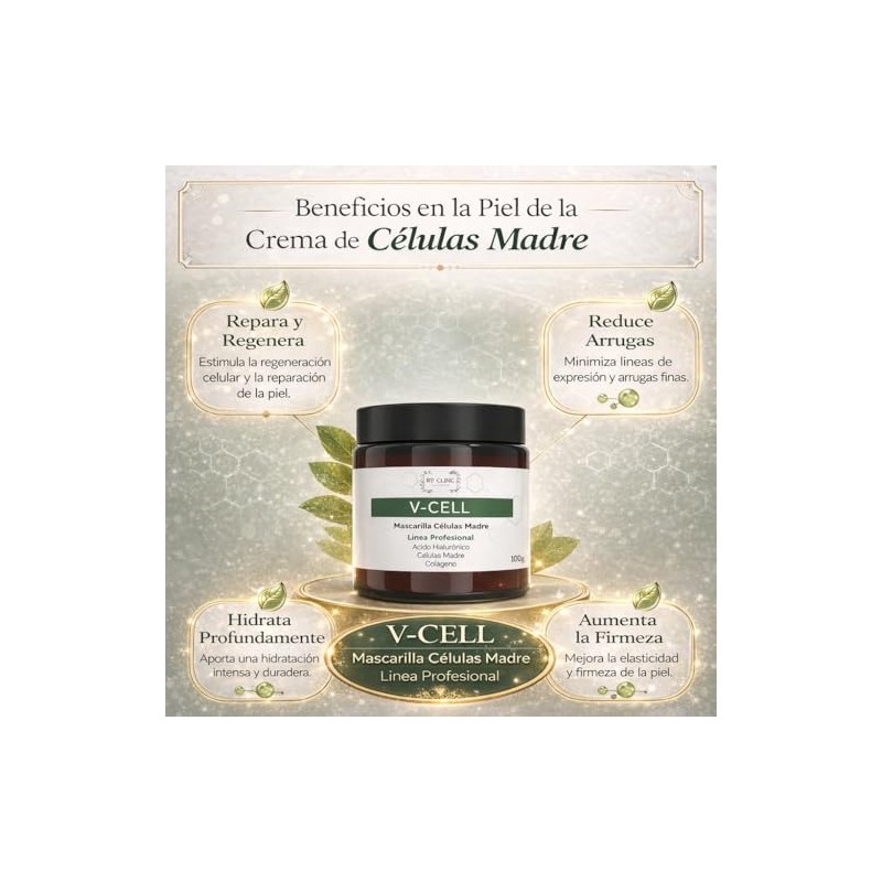 IEF Clinic V-Cell Mascarilla Profesional Professional Stem Cell Mask with
