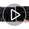 DEWOO Black Rectangle Peel and Stick Subway Backsplash Self Adhesive