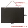 Hanging Chalkboard 12x16 Inch Double-Sided Chalkboard Sign Decorative Blackboard Wall