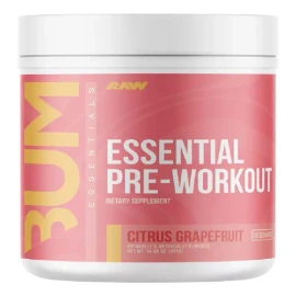 Pre Entreno Cbum Essential Pwo Raw Nutrition 30 Servicios