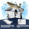 Buffalo Gear Insulated Fish Cooler Bag 48x18 Inch, Portable Fish