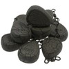 DNA 10x Flat Pear Textured Ledger Weights with Swivels Carp Fishing Choose From: 1.5oz 2oz 2.5oz & 3oz (2oz)