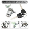 XQSMWF Driver Side Door Lock Cylinder with 2 Keys Compatible