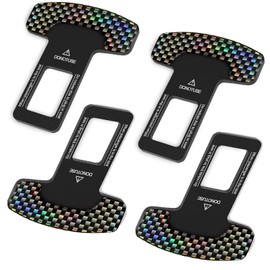 Seat Belt Clip, 4PCS Upgraded Seatbelt Clip, Car Supplies Seat Belt Clip Safety Belts Buckle，Universal for Most Vehicles