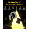 Sharge Disk M.2 NVMe - Carcasa SSD con Sistema de