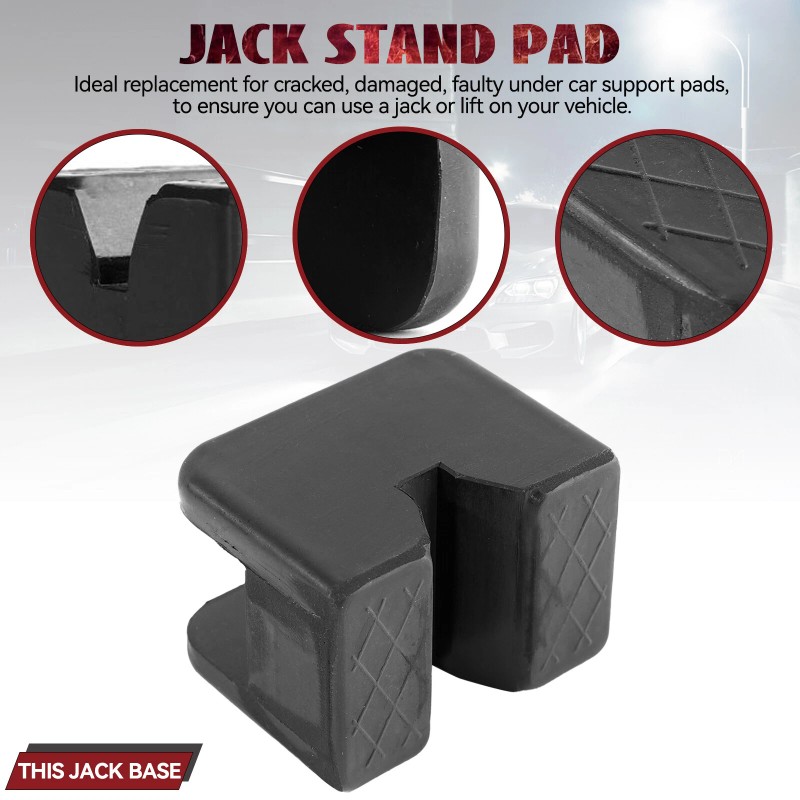 xukey Universal 2X Jack Stand Pad Adaptor Block Jacking Point