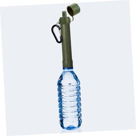 BESPORTBLE Outdoor Water Filter Drinking Straw Filter Bottle for Camping Hiking Traveling