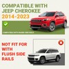 Roof Rack Cross Bars Compatible with Jeep Cherokee 2014-2023, 260lbs
