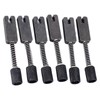 6 Pcs Headless Electric Guitar Bridge Saddle Precise Pitch Adjustment