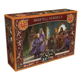 CMON, A Song of Ice & Fire - Heroes of House Martell II, Expansion, Tabletop, 2 Players, Ages 14+, 45-60 Minutes, German, Multilingual