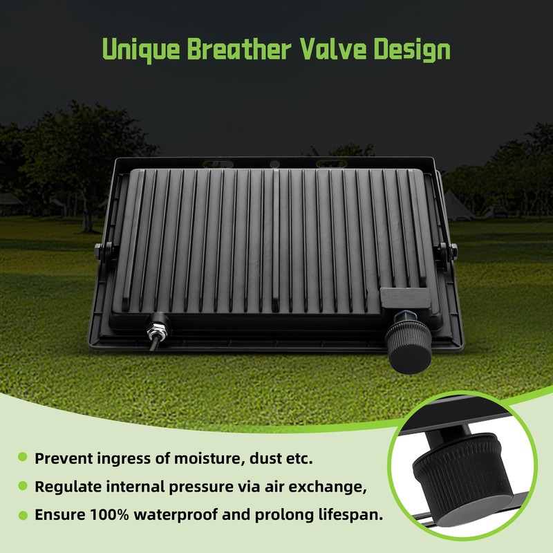 'Gopretty 300W LED FloodLights, 36000LM Dimmable, 3 Colors Selectable (3000K